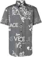 Versace Jeans Logo Shirt - Black