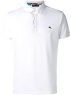 Etro Classic Polo Shirt, Men's, Size: Xxl, White, Cotton