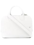 Courrèges Large Tote, Women's, White, Leather