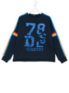 Diesel Kids Seddi Long Sleeve Sweater - Blue