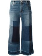 J Brand Lisa Cropped Jeans, Women's, Size: 26, Blue, Cotton/polyurethane