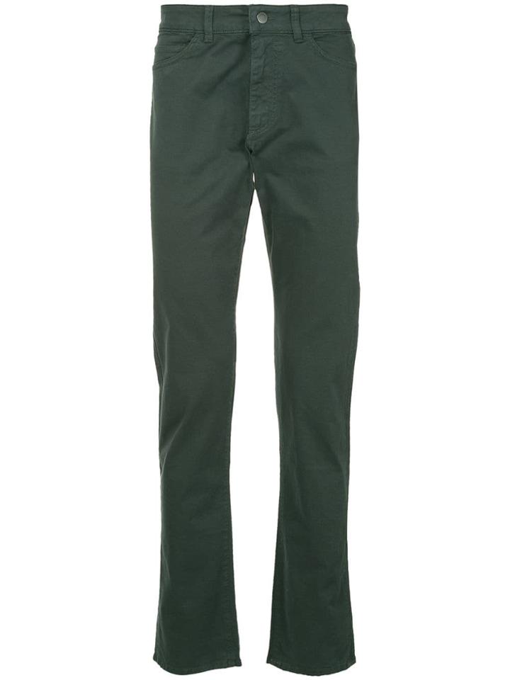 Gieves & Hawkes Straight-leg Trousers - Grey