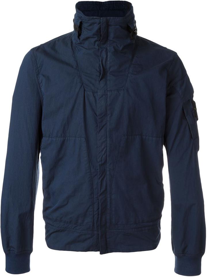 Stone Island Target Patch Hooded Jacket