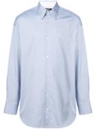Calvin Klein 205w39nyc Long-sleeve Fitted Shirt - Blue