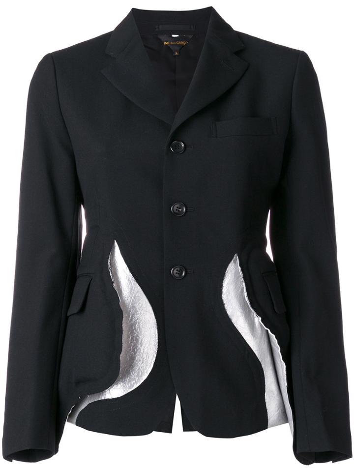 Comme Des Garçons Deconstructed Fitted Jacket - Black