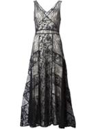Alice+olivia 'phyllis' Lace Maxi Dress