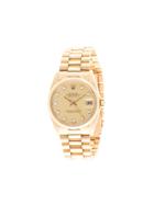 Rolex Pre-owned Oyster Perpetual Datejust Watch - Gold