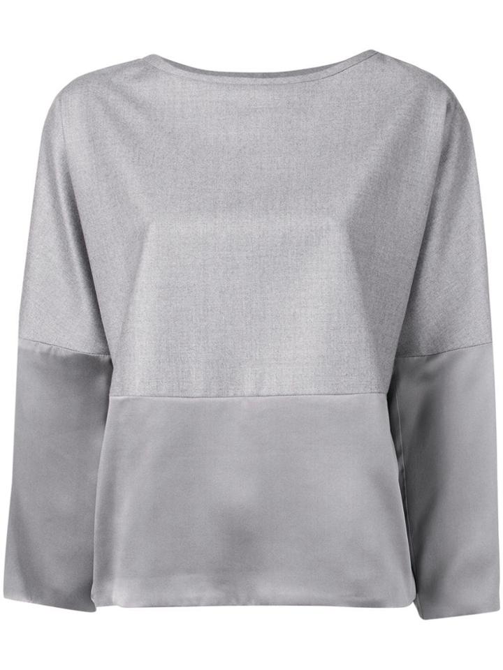 Max Mara Loose-fitted Blouse - Grey