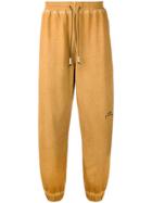 A-cold-wall* Drawstring Waist Track Pants - Brown