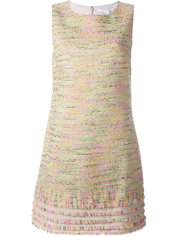 Diane Von Furstenberg Sleeveless Tweed Dress