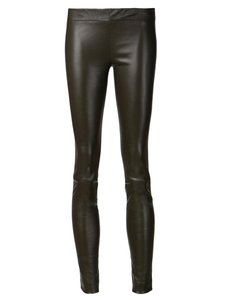 The Row Moto No Zip Leggings
