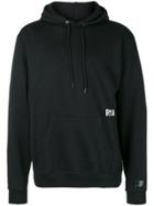 Rta Back Print Slogan Hoodie - Black