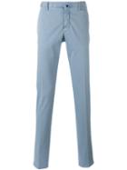 Incotex - Tapered Trousers - Men - Cotton/elastodiene - 54, Blue, Cotton/elastodiene