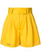 Styland High Rise Shorts - Yellow & Orange