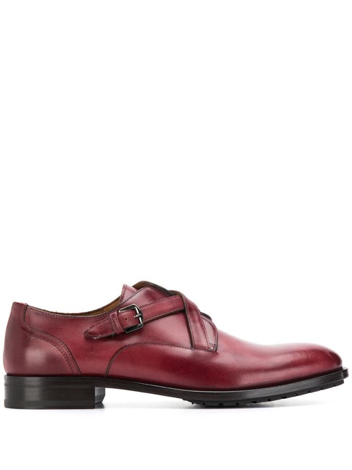 Etro Cross Strap Lace-up Shoes - Brown