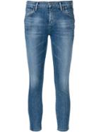 Goldsign Virtual High Rise Jeans, Women's, Size: 31, Blue, Cotton