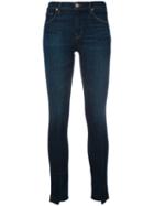 J Brand Mid Rise Skinny Jeans, Women's, Size: 28, Blue, Cotton/polyester/spandex/elastane
