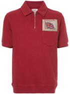 Kent & Curwen Embroidered Flag Polo Shirt