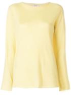 Liska Boat Neck Jumper - Yellow