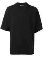 Y-3 Plain T-shirt, Men's, Size: Xl, Black, Cotton/spandex/elastane