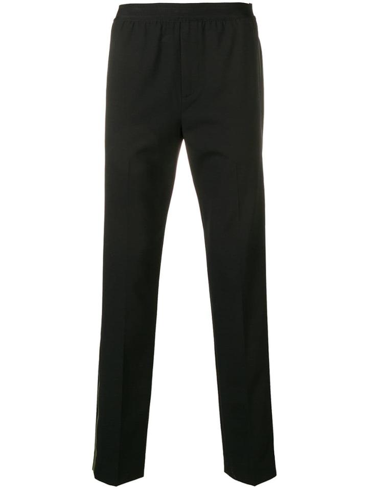 Helmut Lang Side Striped Trousers - Black