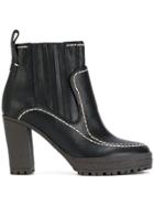 See By Chloé Stitched Ankle Boots - Black