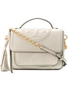Tory Burch Quilted Foldover Shoulder Bag - Nude & Neutrals