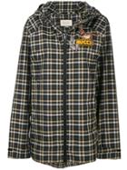 Gucci Embellished Check Jacket - Black