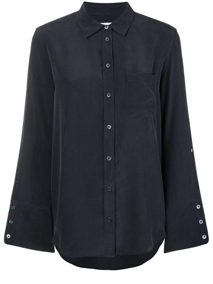 Equipment Oversized Long Shirt - Blue
