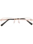 Ermenegildo Zegna - Square Frame Glasses - Men - Acetate/titanium - 56, Grey, Acetate/titanium