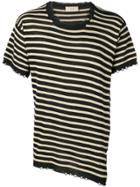 Maison Flaneur Striped T-shirt - Neutrals