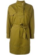 Isabel Marant Étoile Short Denim Dress, Women's, Size: 38, Green, Cotton