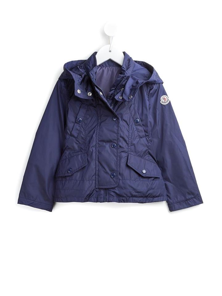 Moncler Kids 'ayrollette' Jacket, Girl's, Size: 10 Yrs, Blue
