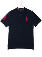 Ralph Lauren Kids Slim Logo Polo Shirt - Blue