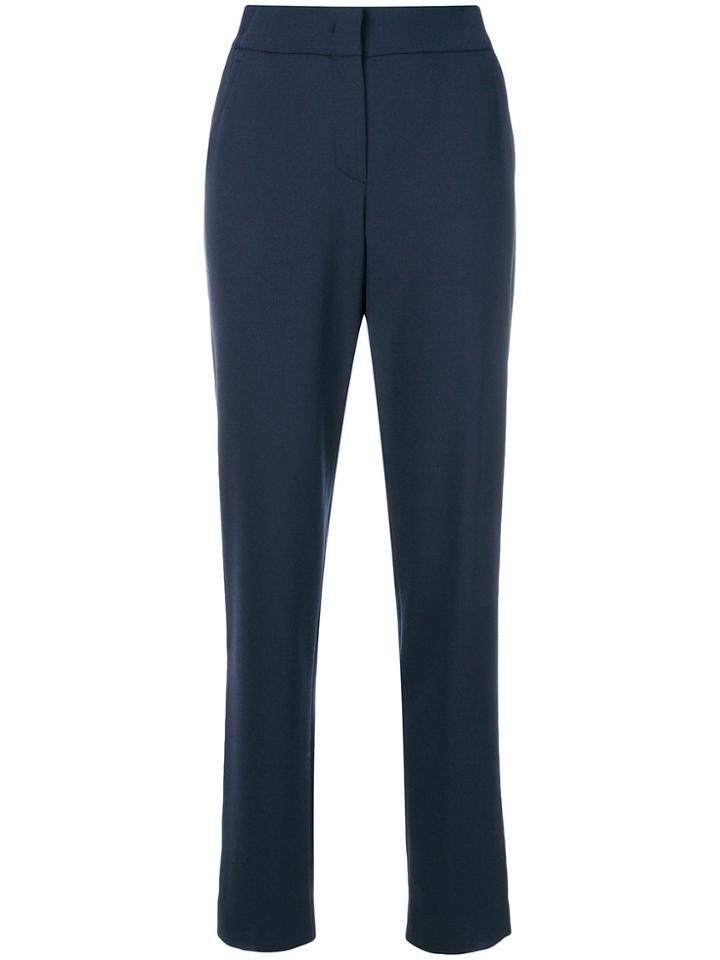 Giorgio Armani High Waist Trousers - Blue