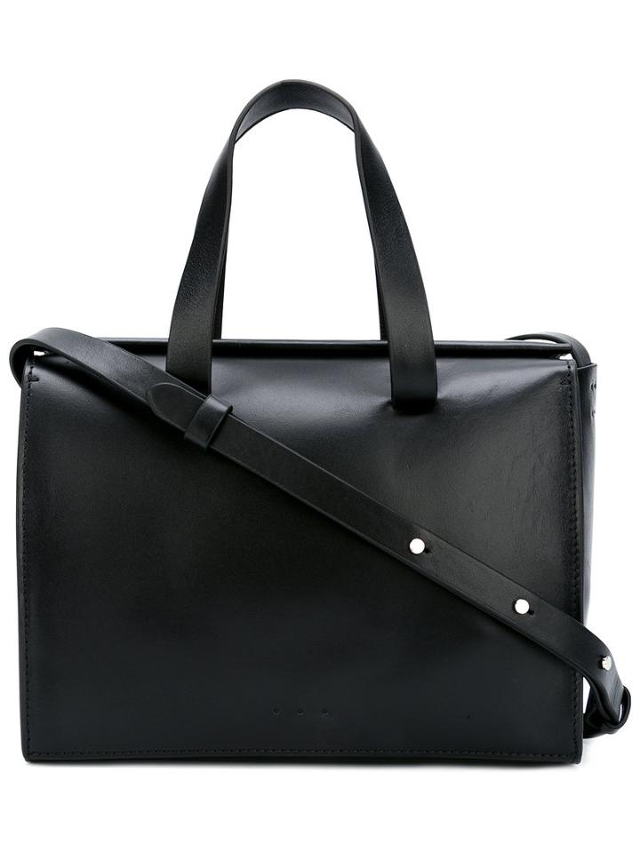 Aesther Ekme - Mini Barrel - Women - Calf Leather/polyurethane - One Size, Black, Calf Leather/polyurethane