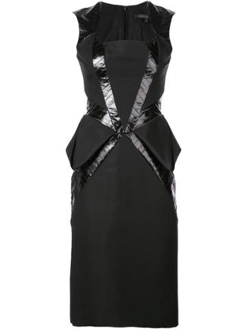 Rubin Singer Paneled Dress - Black