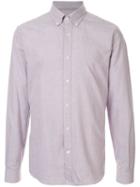 Gieves & Hawkes Button Down Shirt - Purple
