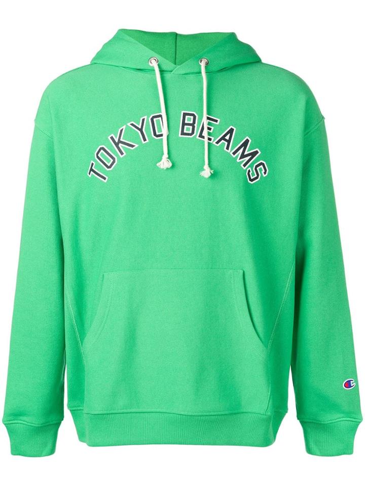 Champion X Beams Hoodie - Green