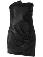 Iro Asymmetric Fitted Dress - Black