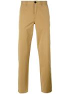 Ps By Paul Smith Classic Chinos, Men's, Size: 34/34, Brown, Cotton/spandex/elastane
