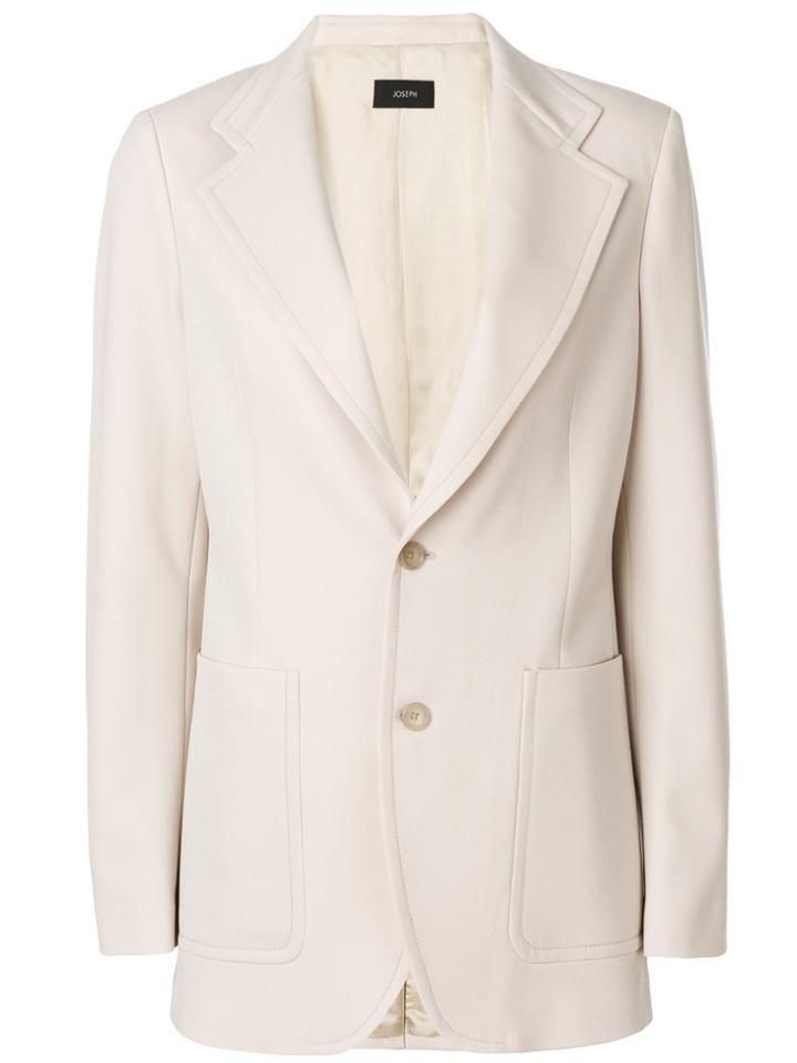 Joseph Single Breasted Blazer - Nude & Neutrals