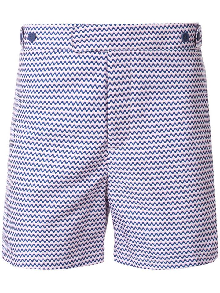 Frescobol Carioca Patterned Shorts - Multicolour