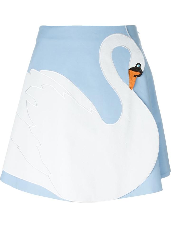 Vivetta Embroidered Circle Skirt