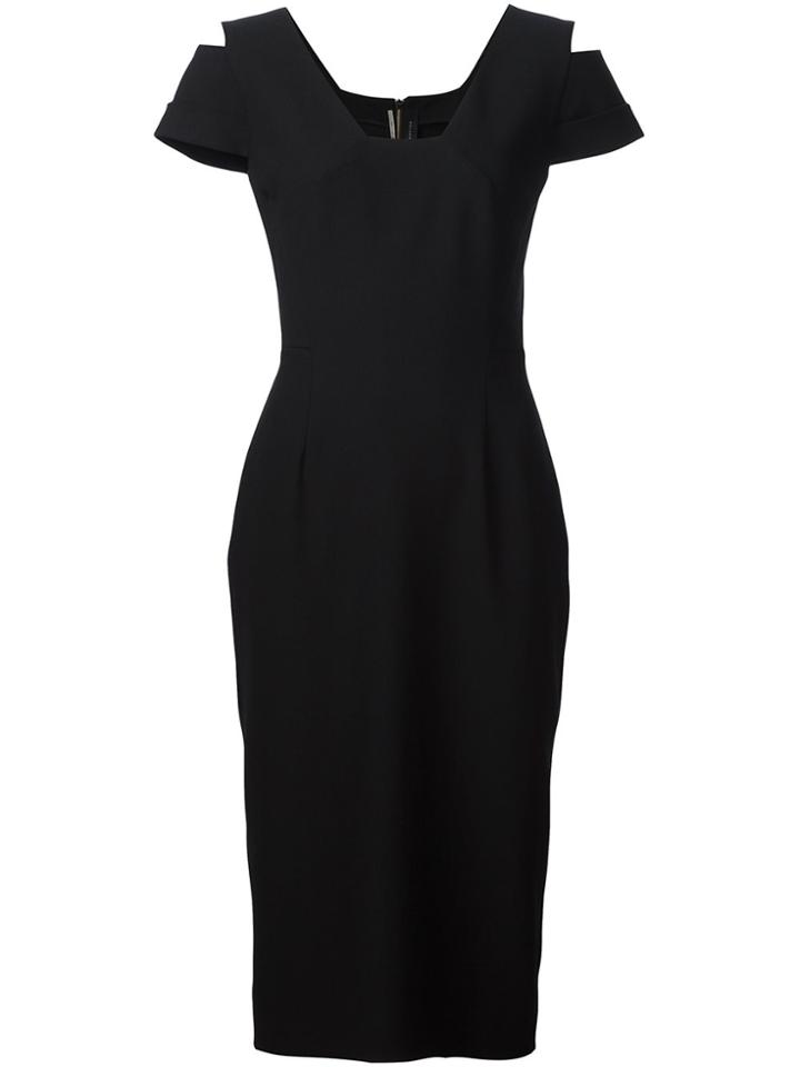 Roland Mouret 'minetta' Dress - Black