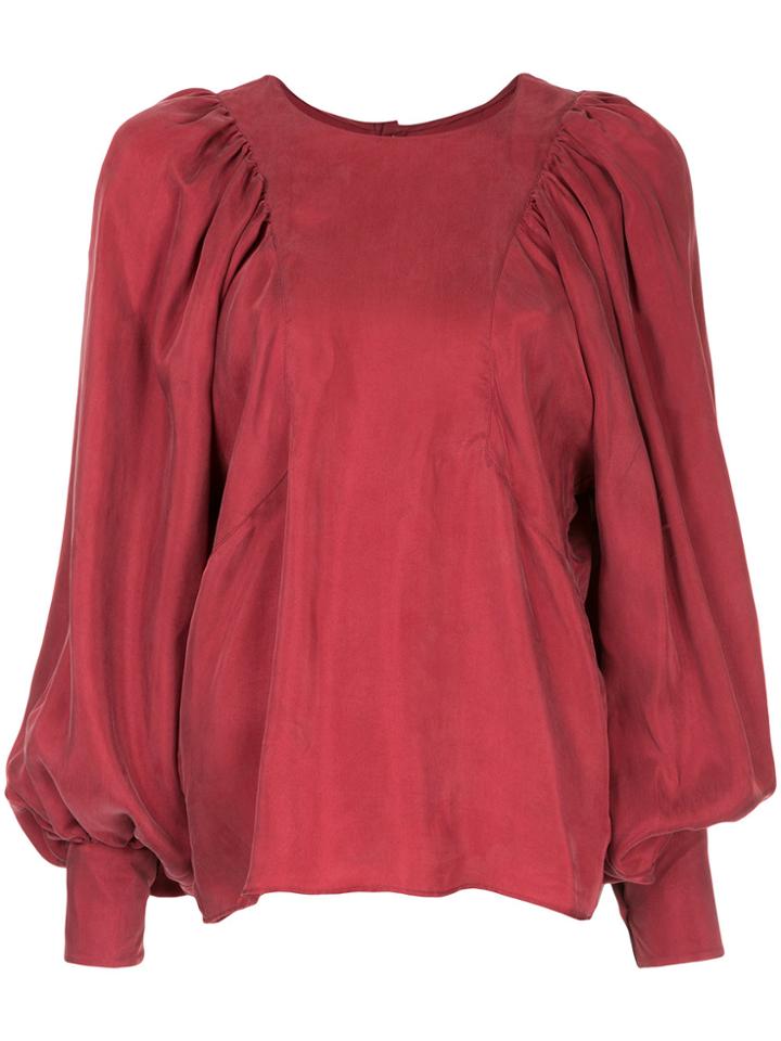 Tom Ford Halterneck Clasp Blouse - Black