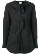 3.1 Phillip Lim Ruffle Trim Shirt - Black