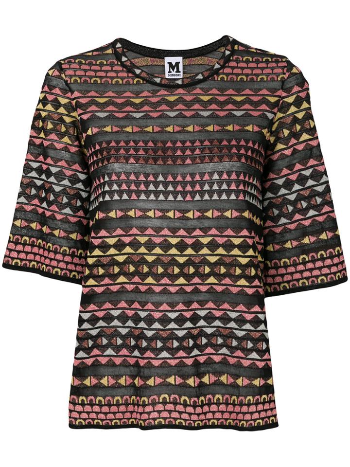 Missoni Printed Top - Black