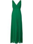 P.a.r.o.s.h. Ribbed V-neck Dress - Green