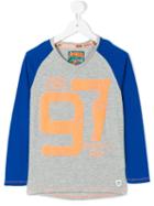 Vingino - 97 Longsleeved T-shirt - Kids - Cotton/polyester - 12 Yrs, Blue